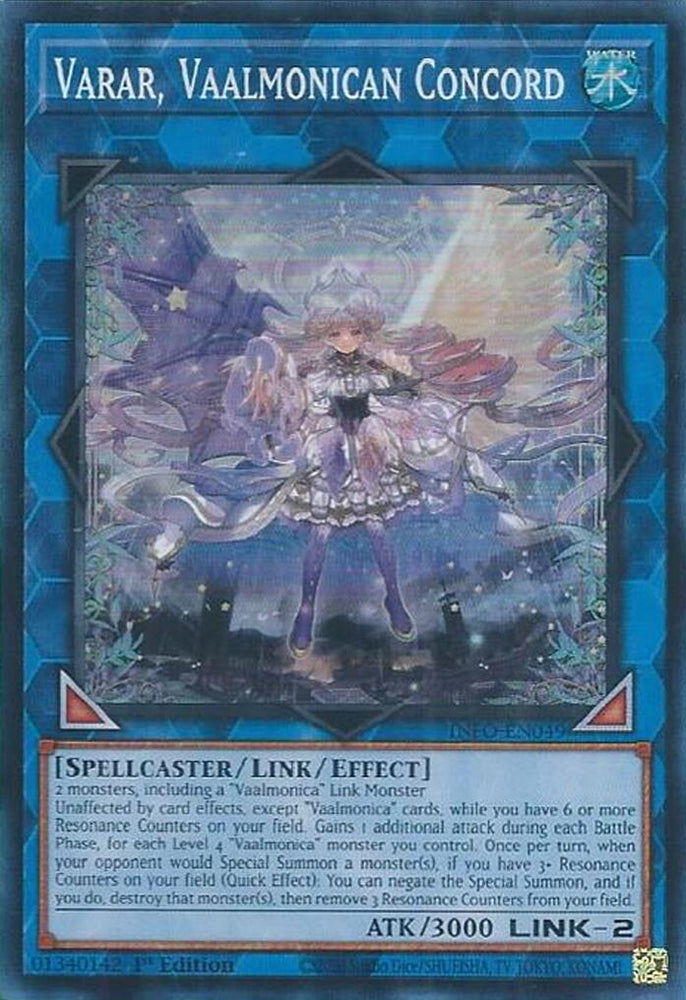 Varar, Vaalmonican Concord [INFO-EN049] Super Rare - Yugioh Cards For Your TCG Needs!