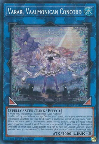 Varar, Vaalmonican Concord [INFO-EN049] Super Rare - Yugioh Cards For Your TCG Needs!
