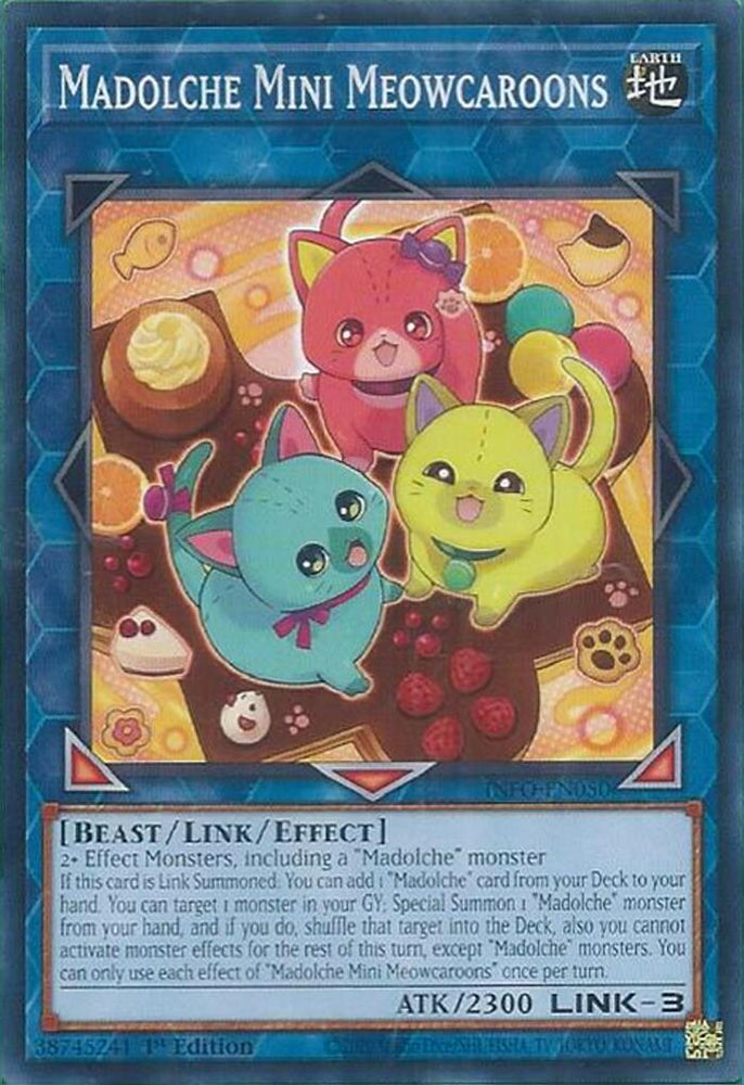 Madolche Mini Meowcaroons [INFO-EN050] Common - Yugioh Cards For Your TCG Needs!