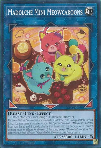 Madolche Mini Meowcaroons [INFO-EN050] Common - Yugioh Cards For Your TCG Needs!