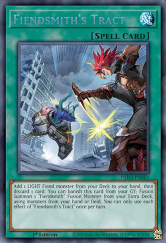 Fiendsmith's Tract [INFO-EN061] Secret Rare - Yugioh Cards For Your TCG Needs!