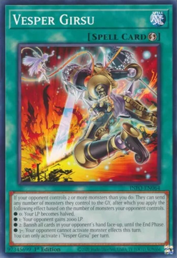 Vesper Girsu [INFO-EN064] Common - Yugioh Cards For Your TCG Needs!
