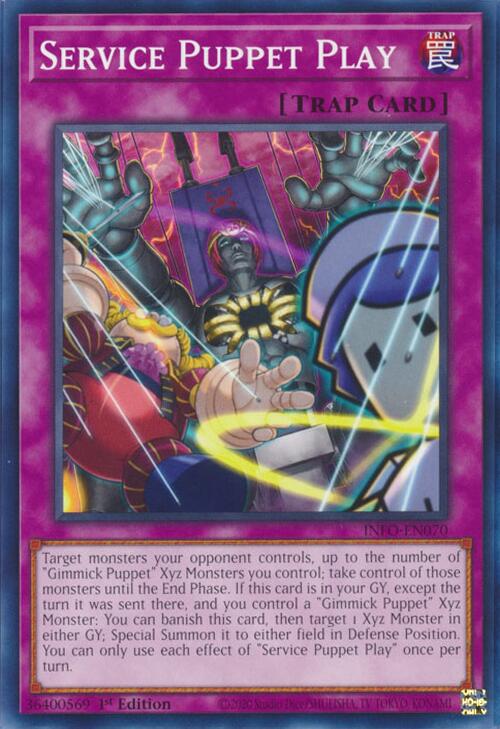 Service Puppet Play [INFO-EN070] Common - Yugioh Cards For Your TCG Needs!