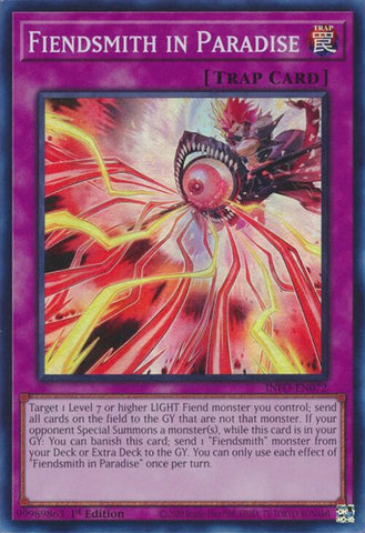 Fiendsmith in Paradise [INFO-EN072] Super Rare - Yugioh Cards For Your TCG Needs!
