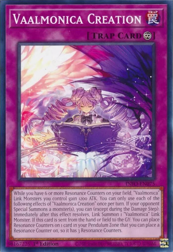 Vaalmonica Creation [INFO-EN075] Common - Yugioh Cards For Your TCG Needs!