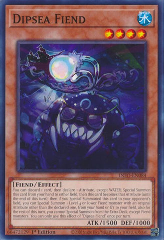Dipsea Fiend [INFO-EN084] Common - Yugioh Cards For Your TCG Needs!