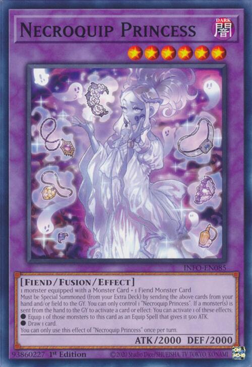 Necroquip Princess [INFO-EN085] Common - Yugioh Cards For Your TCG Needs!
