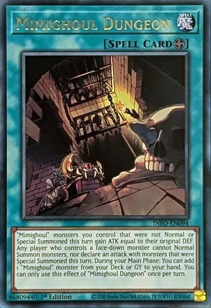 Mimighoul Dungeon [INFO-EN094] Ultra Rare - Yugioh Cards For Your TCG Needs!