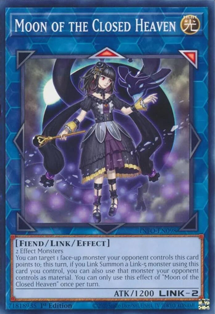 Moon of the Closed Heaven [INFO-EN098] Common - Yugioh Cards For Your TCG Needs!