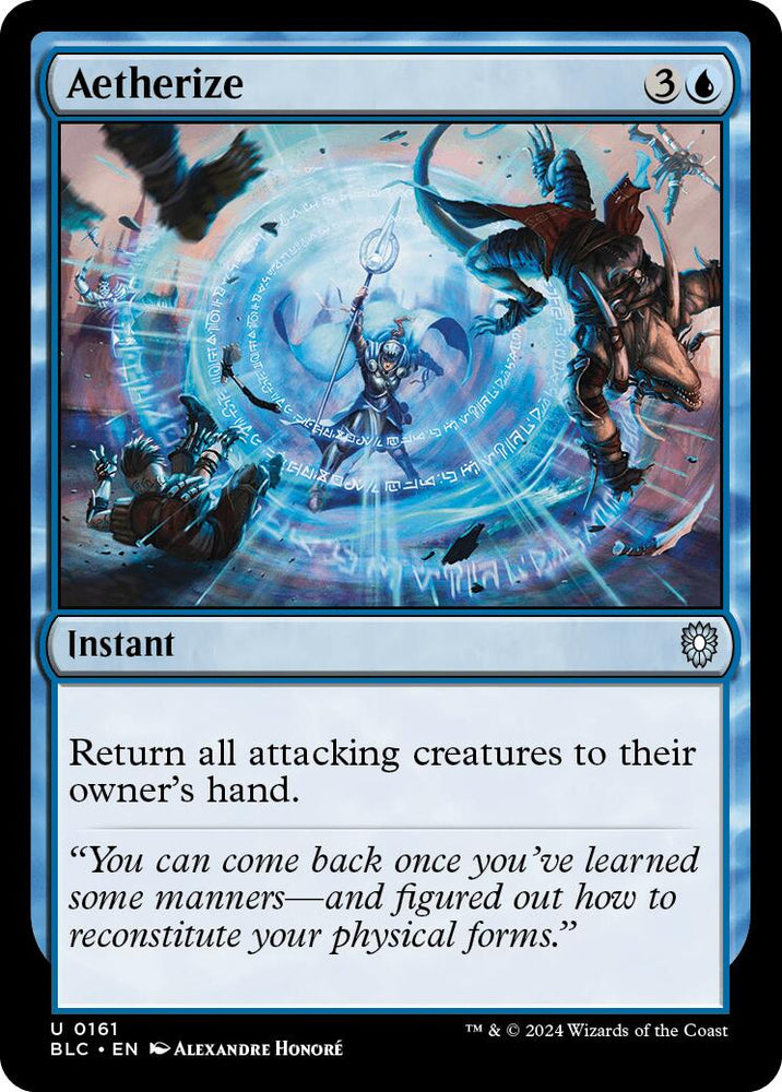 Aetherize [Bloomburrow Commander] Magic: The Gathering