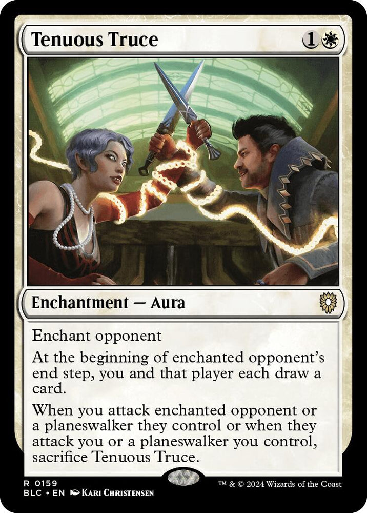 Tenuous Truce [Bloomburrow Commander] Magic: The Gathering
