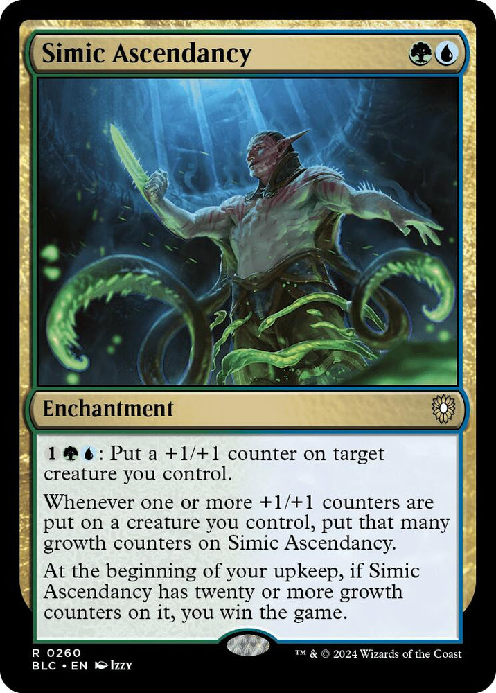 Simic Ascendancy [Bloomburrow Commander] Magic: The Gathering