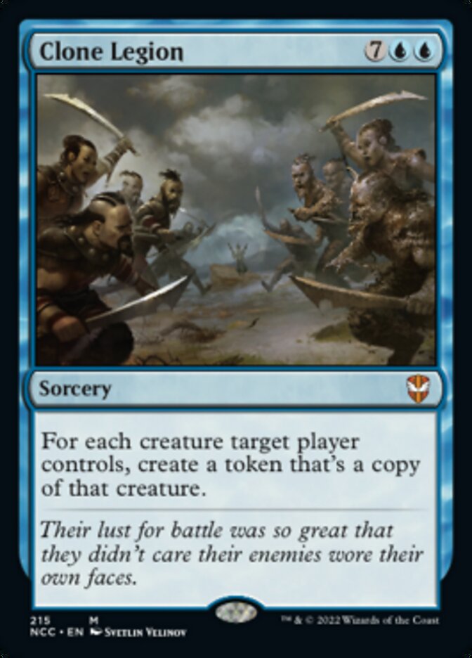 Clone Legion [Streets of New Capenna Commander] Magic: The Gathering