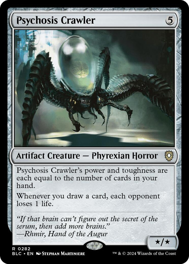 Psychosis Crawler [Bloomburrow Commander] Magic: The Gathering