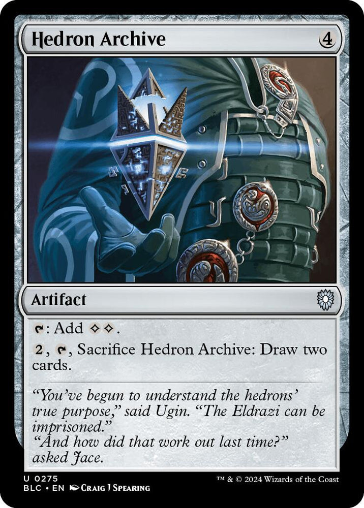 Hedron Archive [Bloomburrow Commander] Magic: The Gathering