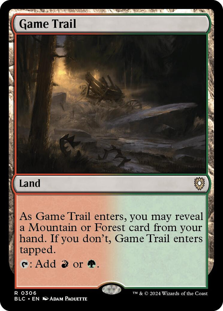 Game Trail [Bloomburrow Commander] Magic: The Gathering