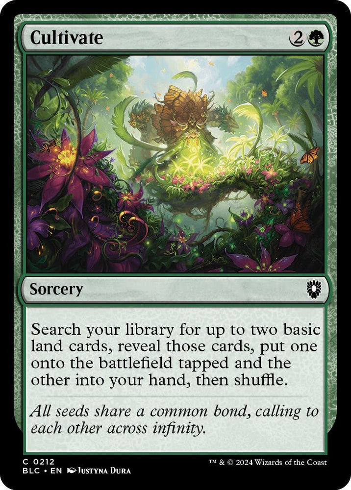 Cultivate [Bloomburrow Commander] Magic: The Gathering
