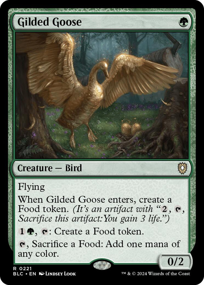 Gilded Goose [Bloomburrow Commander] Magic: The Gathering