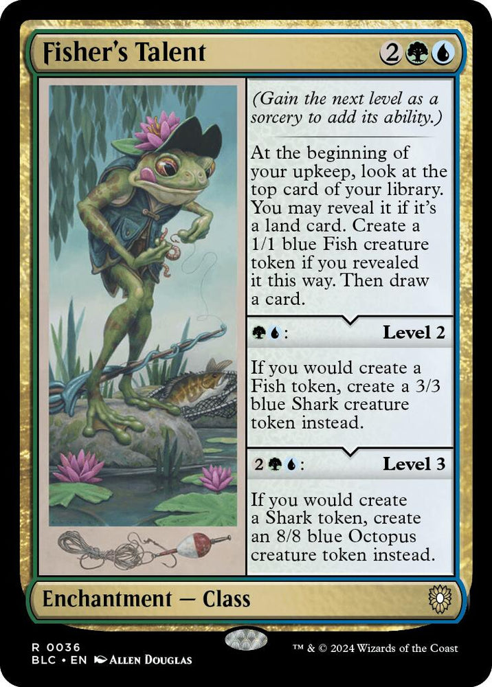 Fisher's Talent [Bloomburrow Commander] Magic: The Gathering