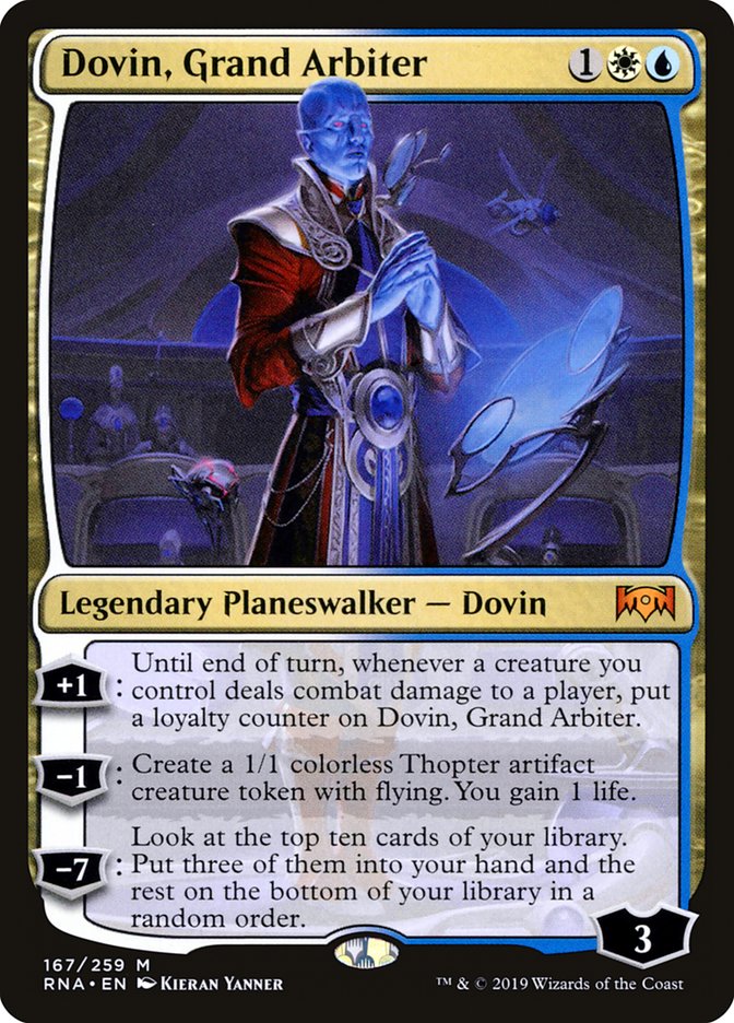 Dovin, Grand Arbiter [Ravnica Allegiance] Magic: The Gathering