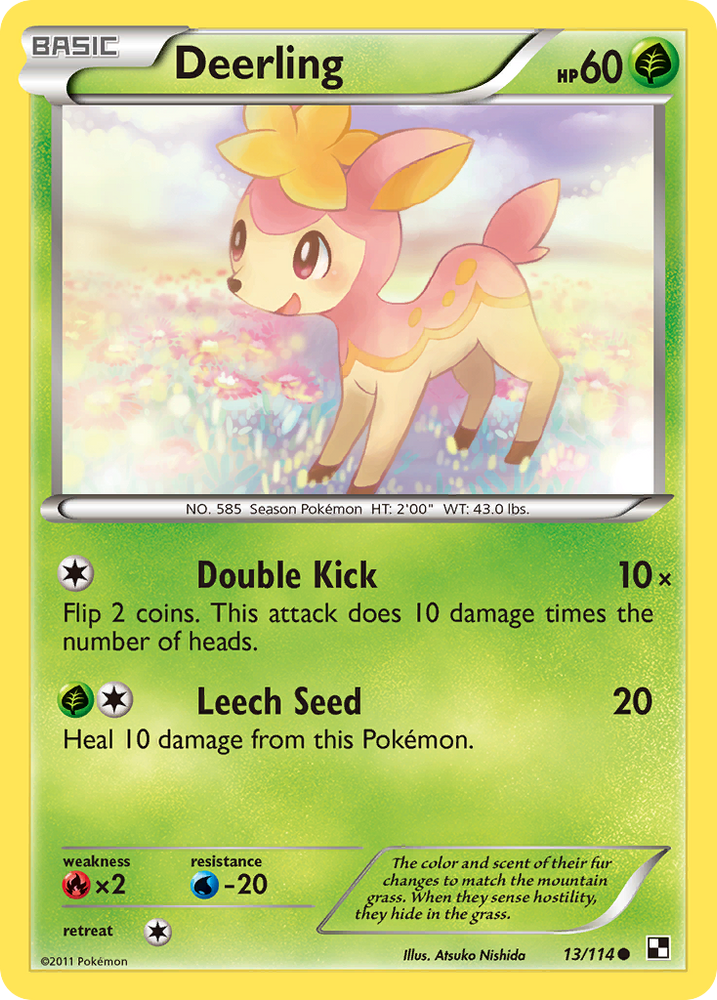Deerling (13/114) [Black & White: Base Set] Pokémon