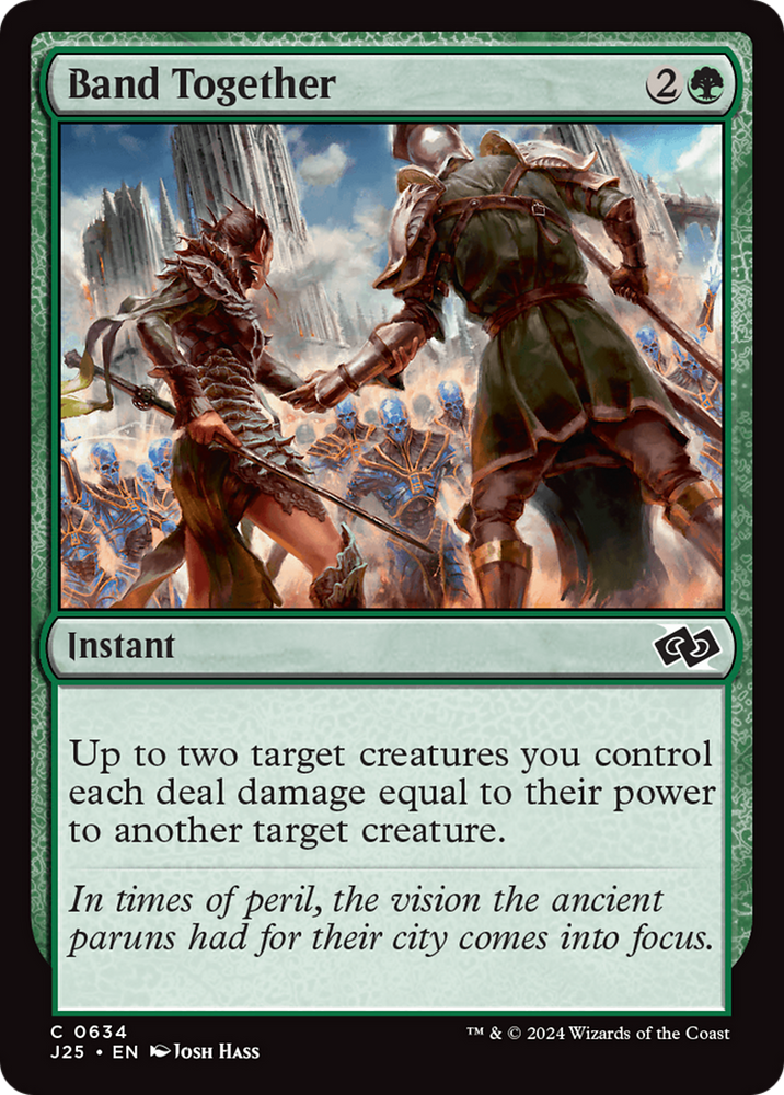 Band Together [Foundations Jumpstart] Magic: The Gathering