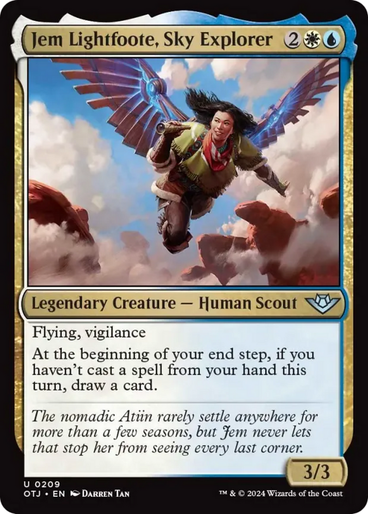 Jem Lightfoote, Sky Explorer [Outlaws of Thunder Junction] Magic: The Gathering