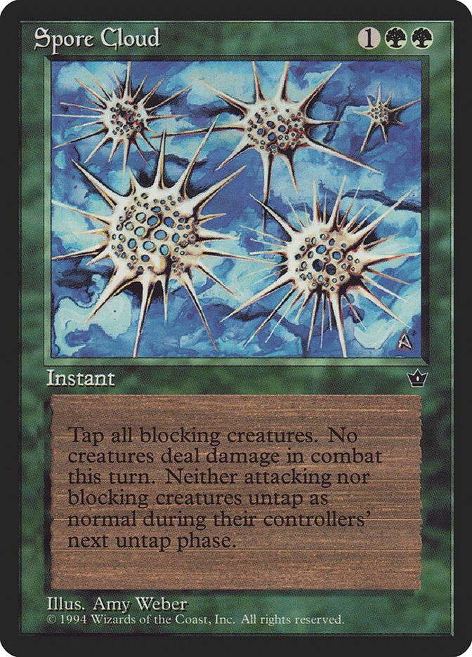 Spore Cloud (Amy Weber) [Fallen Empires] Magic: The Gathering
