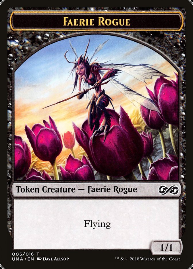 Faerie Rogue Token [Ultimate Masters Tokens] Magic: The Gathering