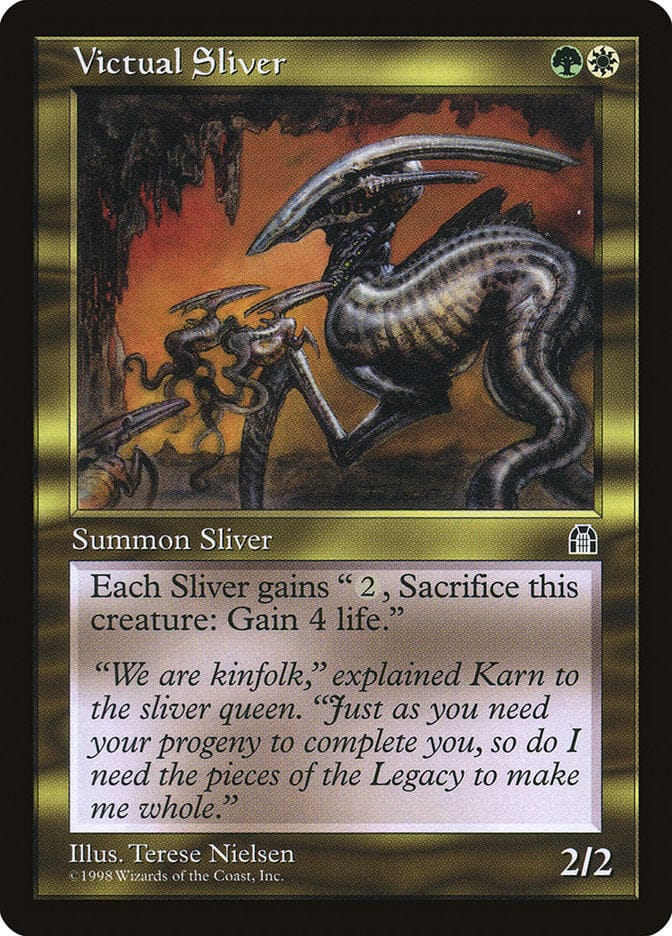 Victual Sliver [Stronghold] Magic: The Gathering