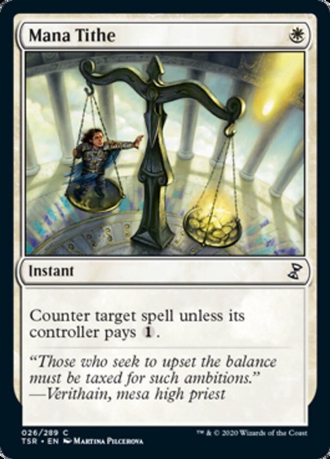Mana Tithe [Time Spiral Remastered] Magic: The Gathering