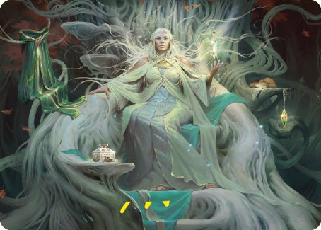 Galadriel, Gift-Giver Art Card [The Lord of the Rings: Tales of Middle-earth Art Series] Magic: The Gathering