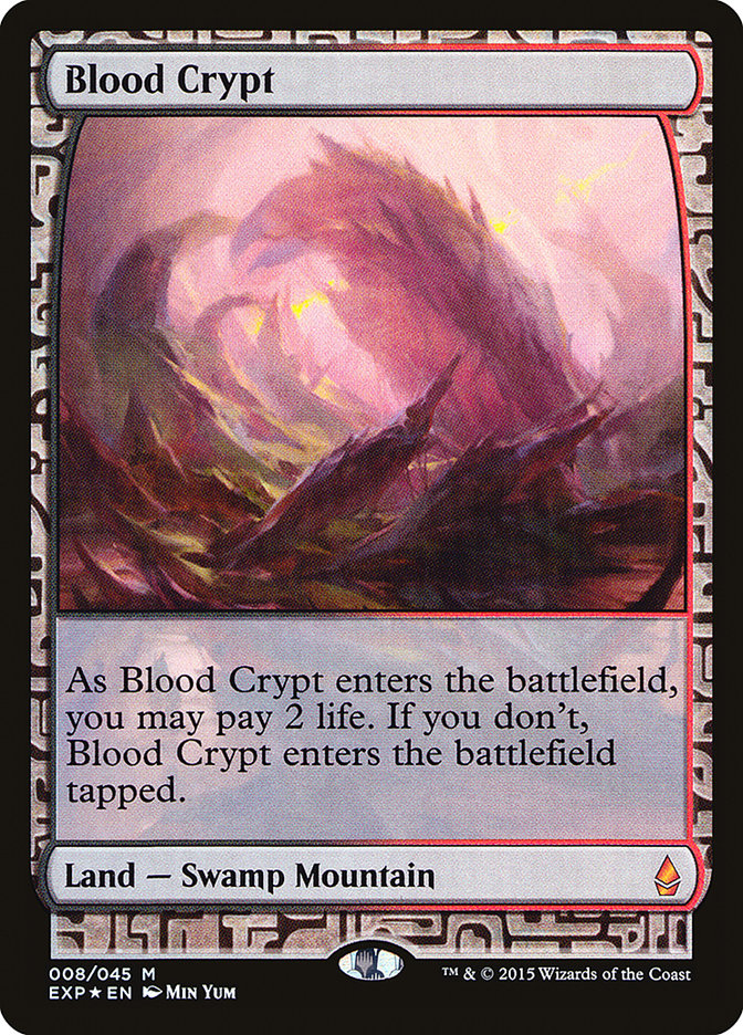 Blood Crypt [Zendikar Expeditions] Magic: The Gathering