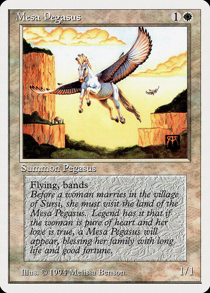 Mesa Pegasus [Summer Magic / Edgar] Magic: The Gathering