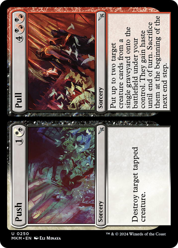 Push // Pull [Murders at Karlov Manor] Magic: The Gathering