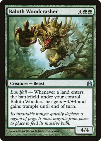 Baloth Woodcrasher [Commander 2011] Magic: The Gathering