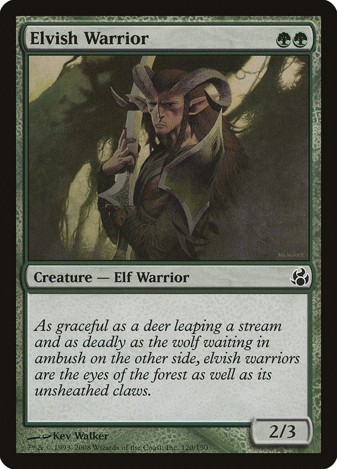Elvish Warrior [Morningtide] Magic: The Gathering