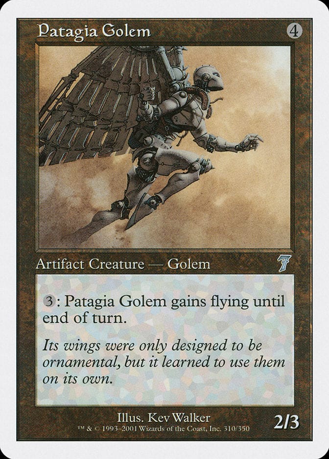 Patagia Golem [Seventh Edition] Magic: The Gathering