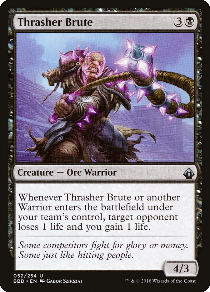 Thrasher Brute [Battlebond] Magic: The Gathering