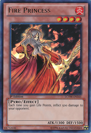 Fire Princess [LCYW-EN161] Ultra Rare - Yugioh Cards For Your TCG Needs!