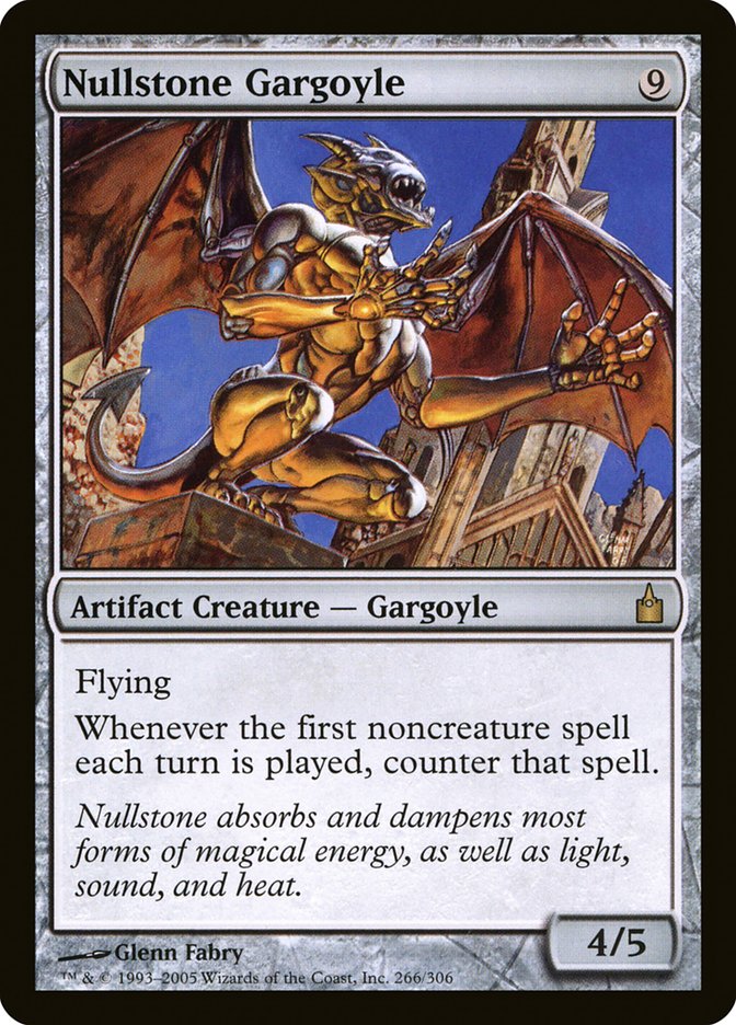 Nullstone Gargoyle [Ravnica: City of Guilds] Magic: The Gathering