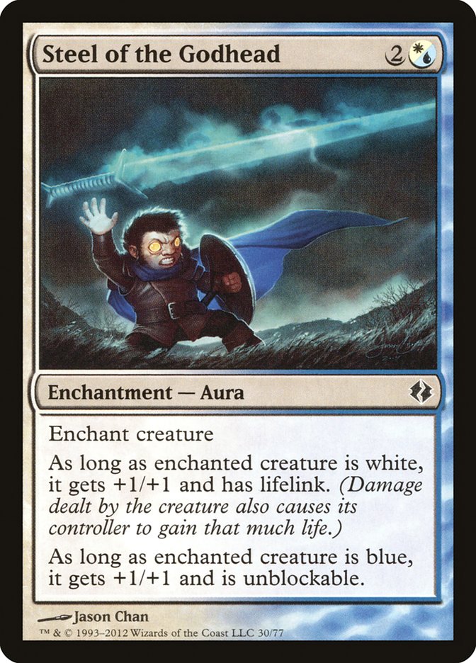 Steel of the Godhead [Duel Decks: Venser vs. Koth] Magic: The Gathering