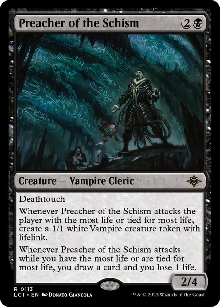 Preacher of the Schism [The Lost Caverns of Ixalan] Magic: The Gathering