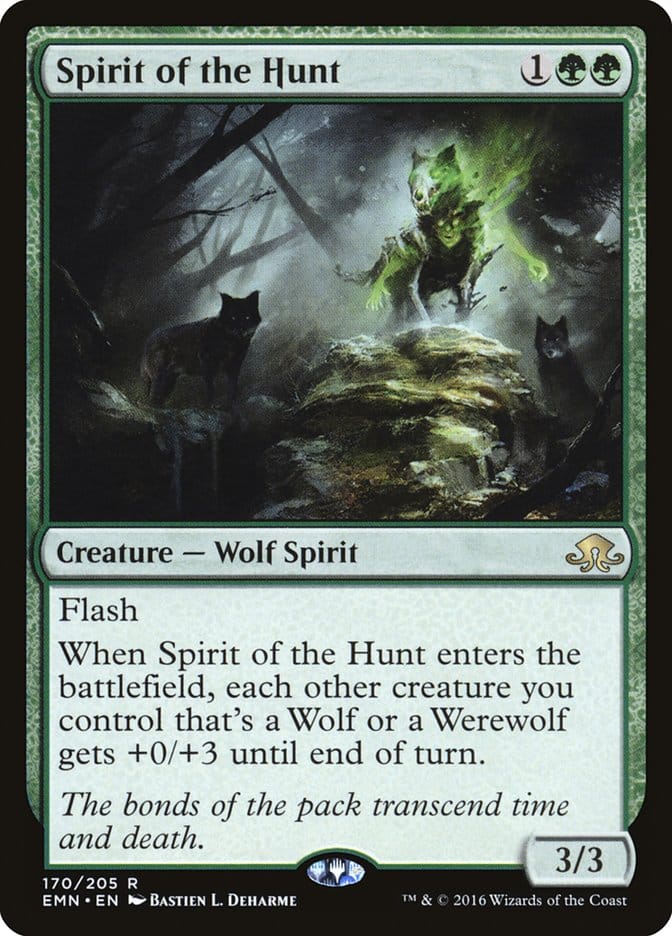 Spirit of the Hunt [Eldritch Moon] Magic: The Gathering