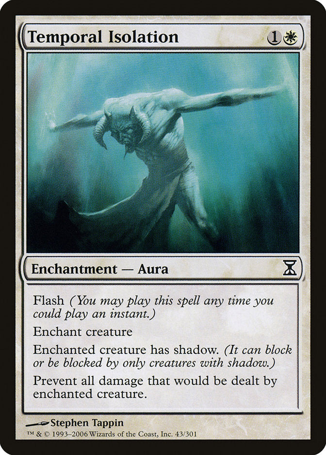 Temporal Isolation [Time Spiral] Magic: The Gathering
