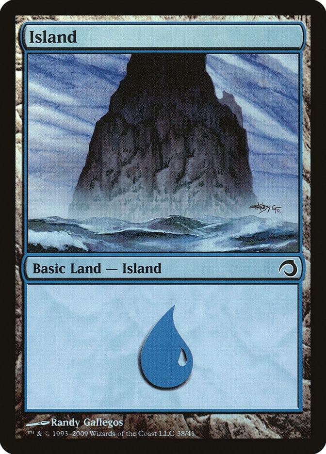 Island (38) [Premium Deck Series: Slivers] Magic: The Gathering