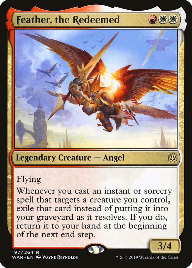 Feather, the Redeemed [War of the Spark] Magic: The Gathering