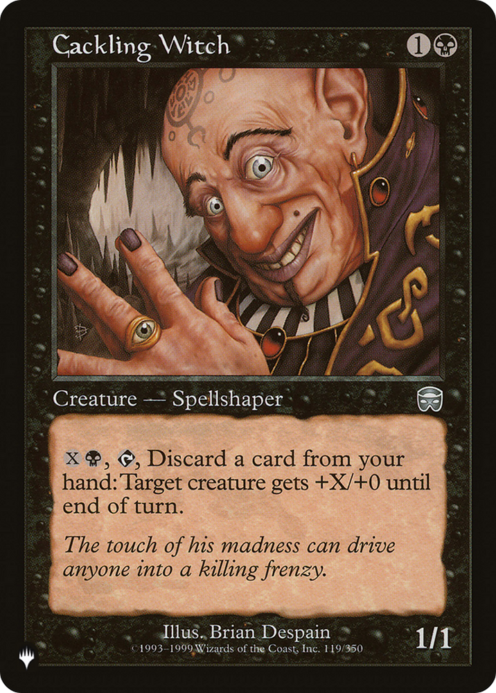 Cackling Witch [The List] Magic: The Gathering