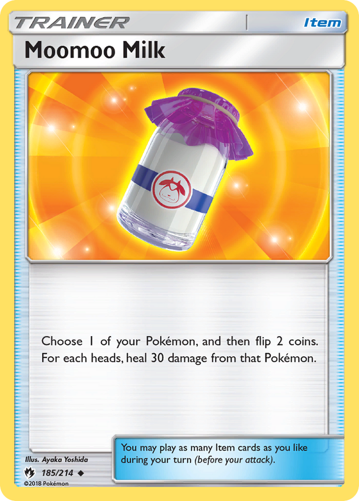 Moomoo Milk (185/214) [Sun & Moon: Lost Thunder] Pokémon