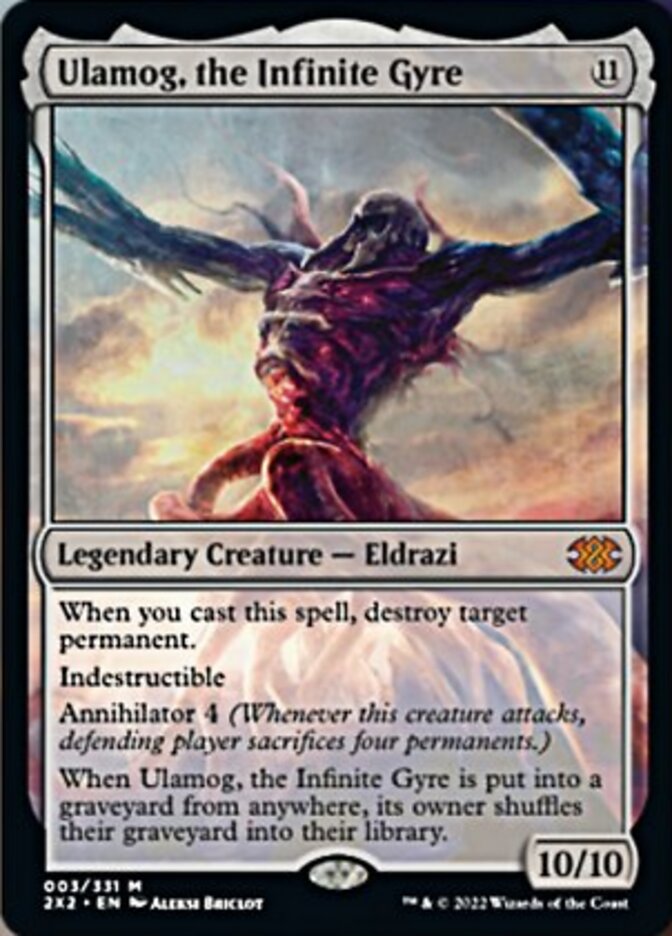 Ulamog, the Infinite Gyre [Double Masters 2022] Magic: The Gathering